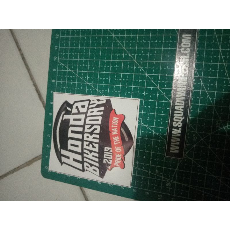 sticker vinil Honda bikers day 2019