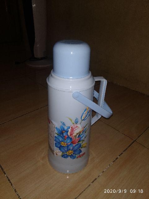 Thermos Air Panas 2 Ltr Vacuum Flask Corona Cn 50 Handle Lion Star - Only Gojek Grab