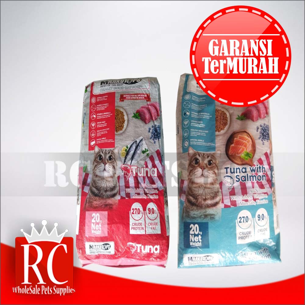 [GOSEND] Makanan Kucing Cat Food MARKOTOP 20 KG Murah