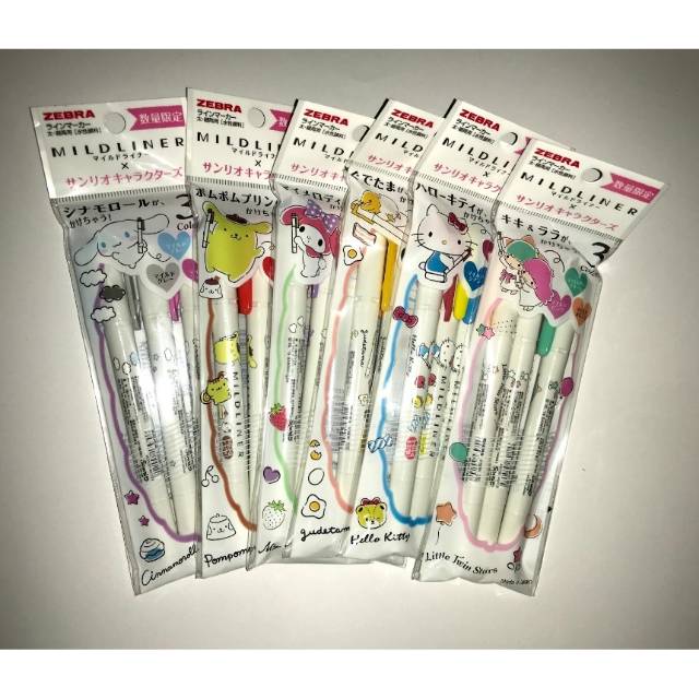 

Mildliner Zebra Sanrio (limited edition) - stabilo