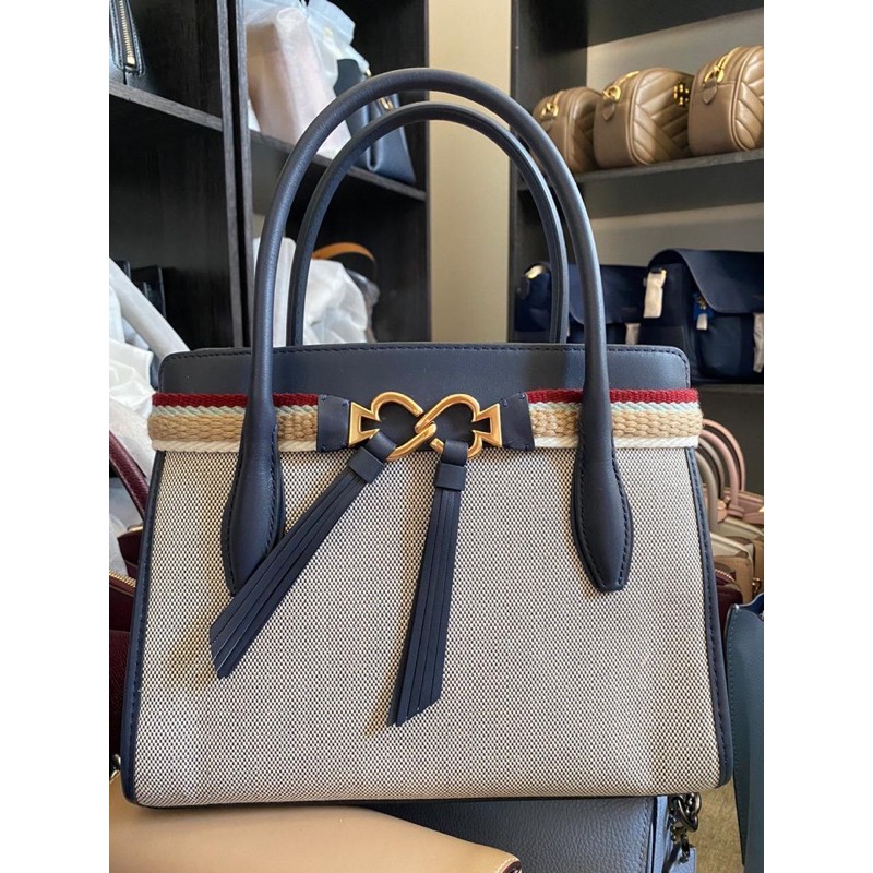 New Kate Spade Toujours Canvas Satchel Authentic Ori Store