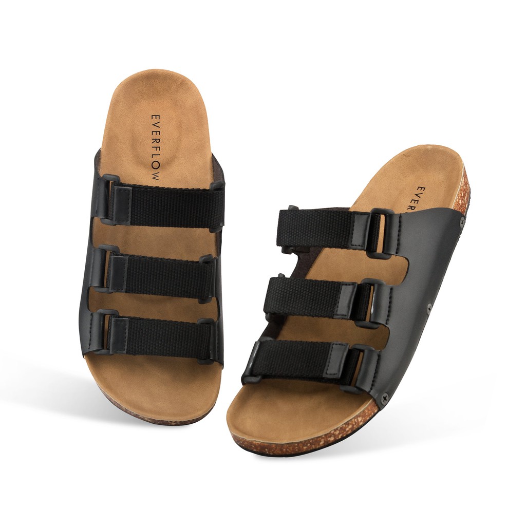 Sandal Pria Casual Slop Original Jumbo Sendal Slide Distro Big Size Ukuran Besar Premium