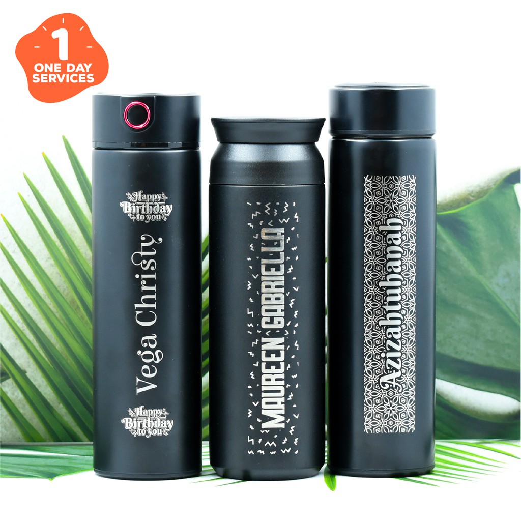 Tumbler Custom Botol Minum Termos Stainless 500ml Tumbler Grafir Shopee Indonesia 0160