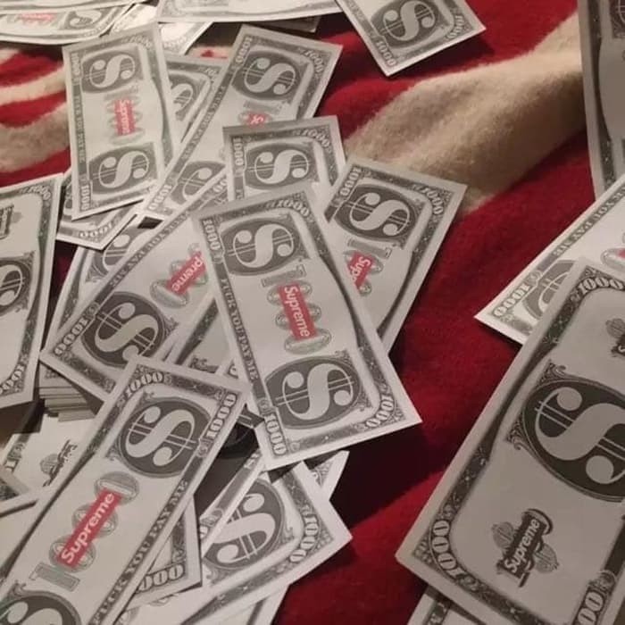 

Mainan Uang Kertas Supreme Supreme Money Gun Paper Harga per 100 Lembar