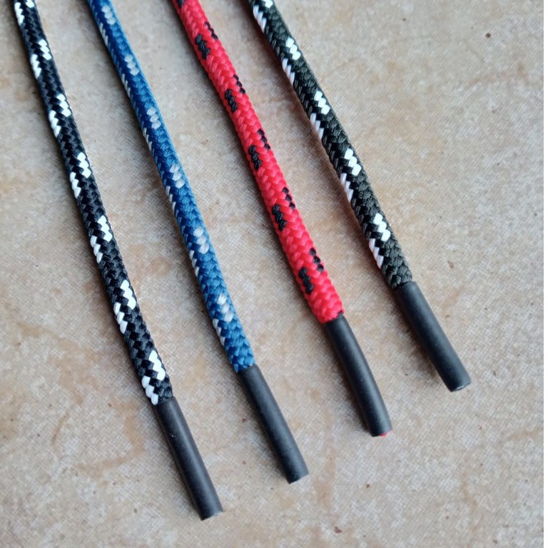 Tali Hoodie Celana Jaket Sepatu Motif Ujung Aglet Heatshrink