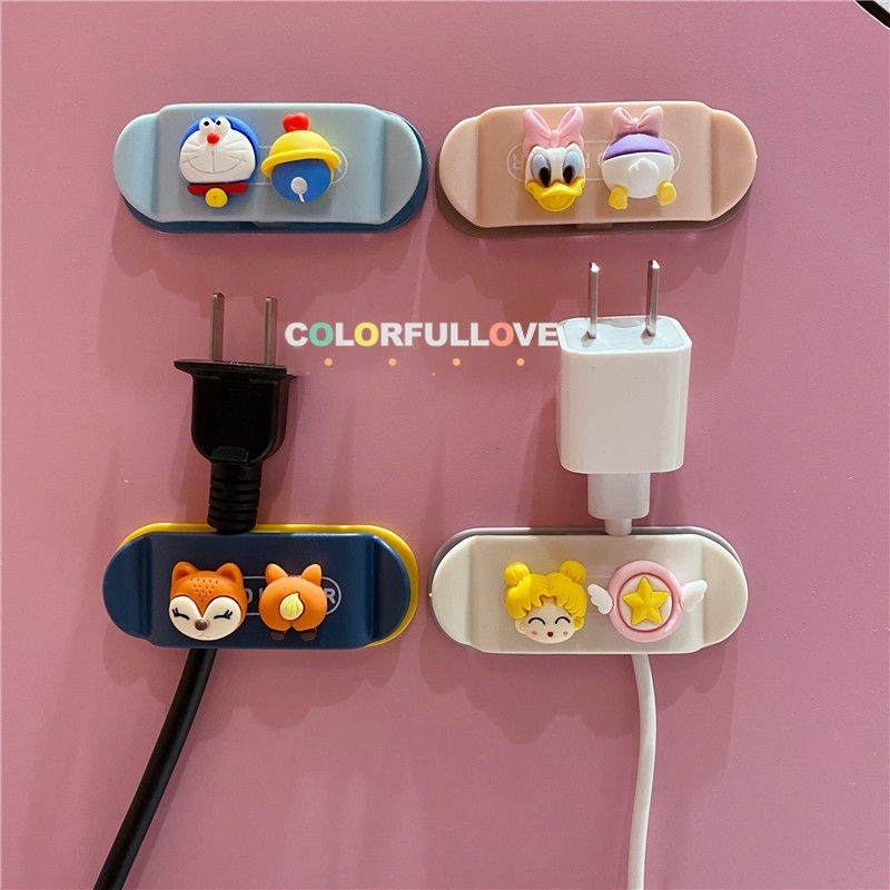 Klip Perekat Penyimpanan Kabel Data Power Plug Headphone Seamless Untuk Dapur