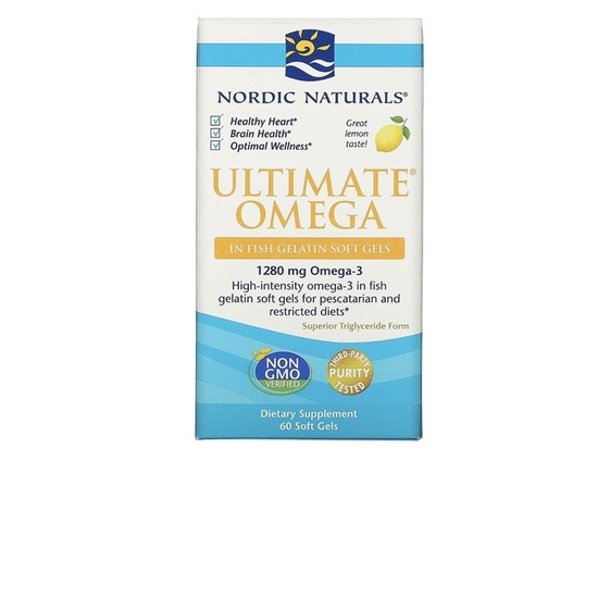 NORDIC NATURALS ULTIMATE OMEGA 60 SOFTGELS