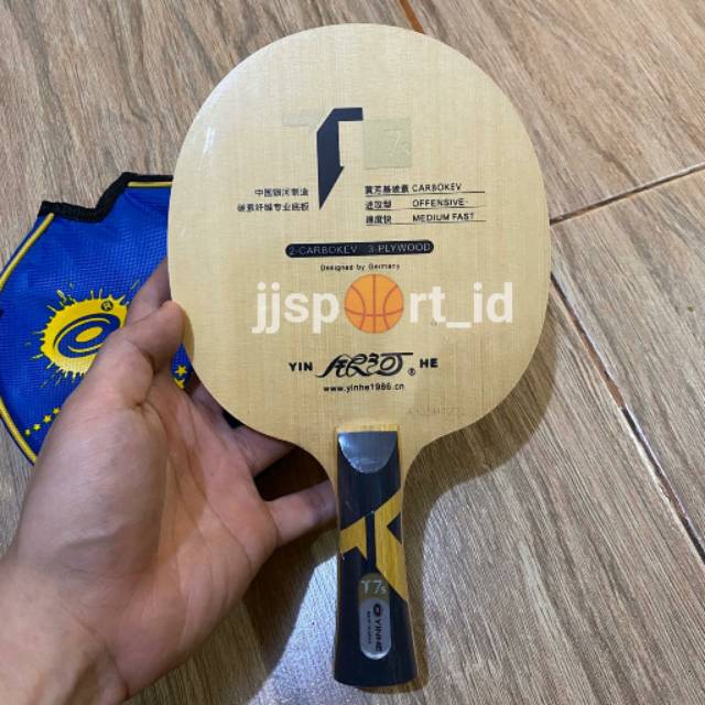 Kayu Pingpong Yinhe T-7s Carbon Kevlar Blade Pingpong Yinhe T7s