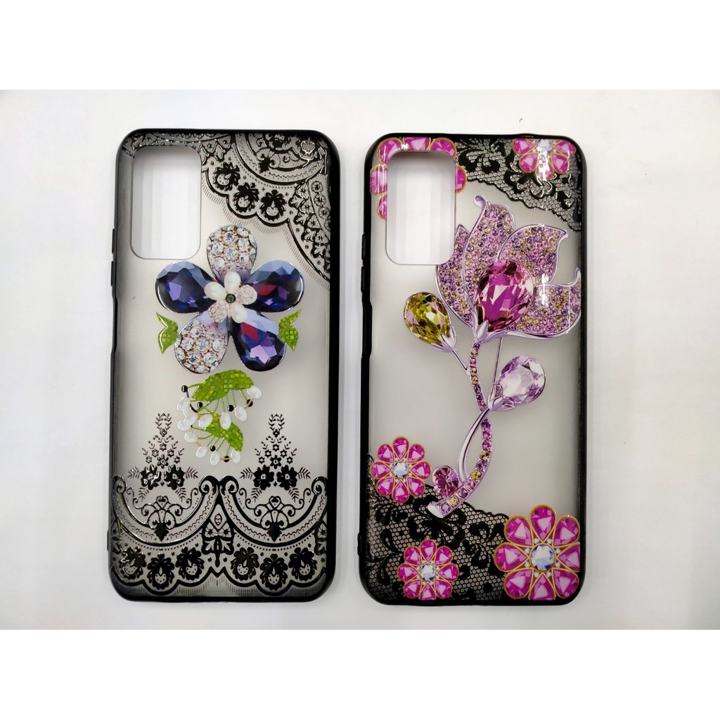 Casing Henna Pelindung REDMI 9 9A 7 / Y3 Case Case Flower Henna 3D