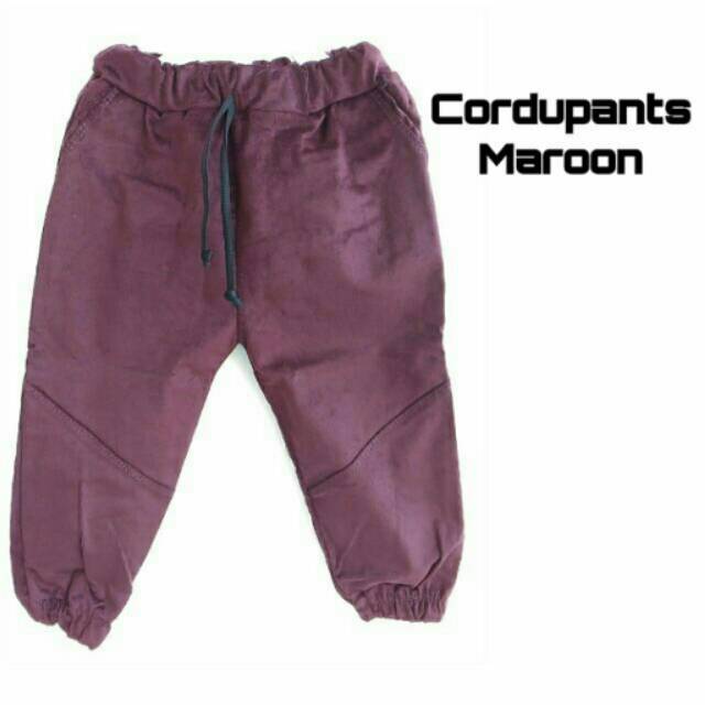 Celana bayi/anak bahan corduroy