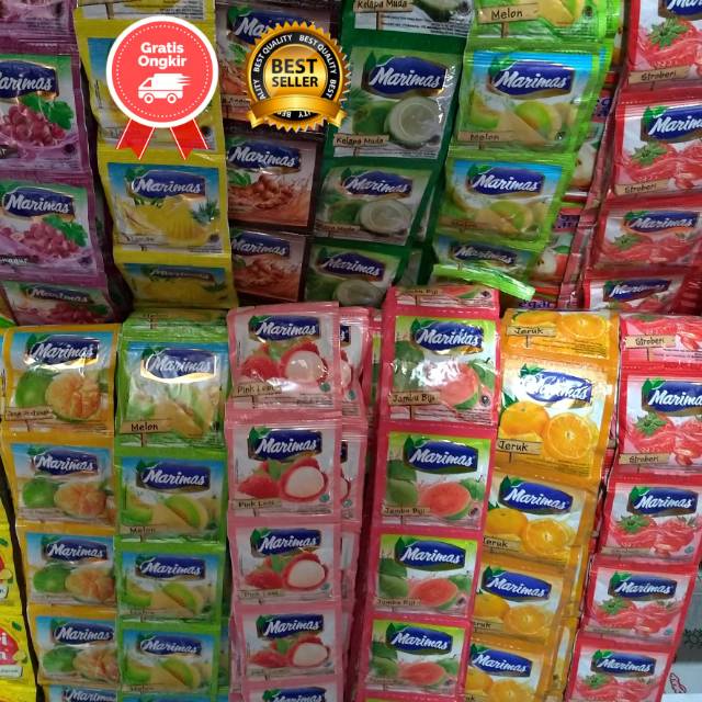 

MARIMAS minuman serbuk sachets renceng/10pcs