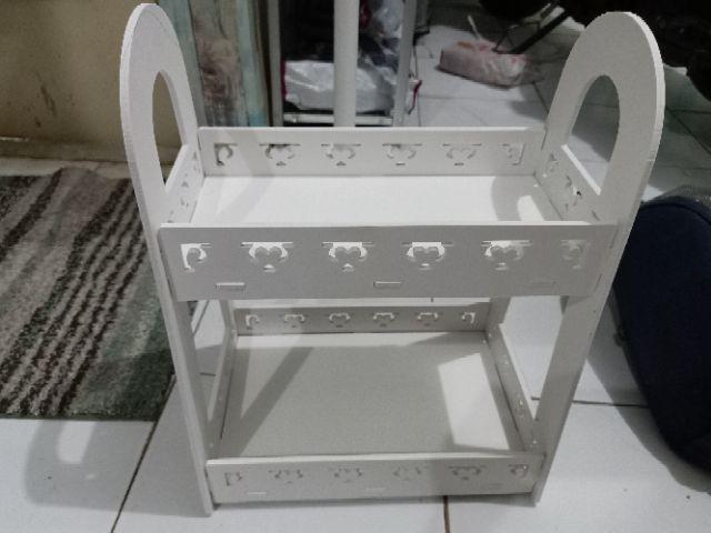 Tempat Make Up / Tempat Kosmetik Perhiasan Aksesoris Organizer Portable