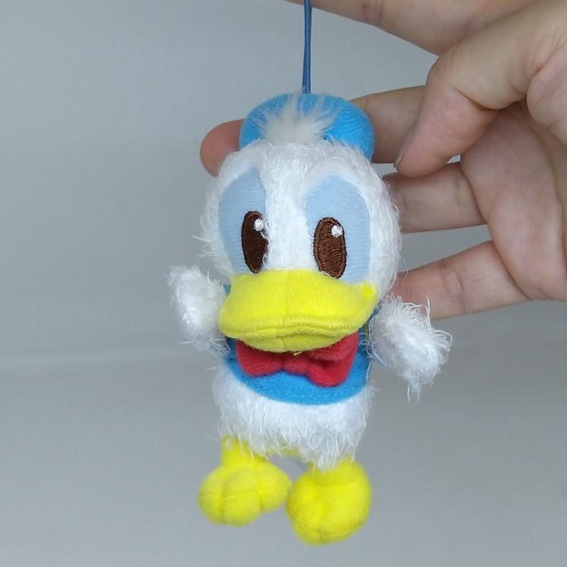 Donald duck donal bebek boneka bulu/donald plush/donald plush keychain/donald duck sega/donald duck 