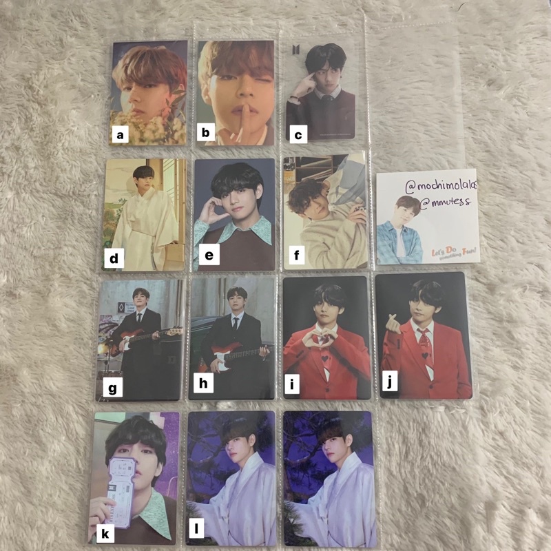 MPC TAEHYUNG V BTS OFFICIAL HYBE MOTS ONE GITAR PTD DALMAJUNG