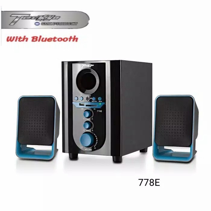 Speaker Aktif GMC Teckyo 778E Speaker Bluetooth Subwoofer Bass