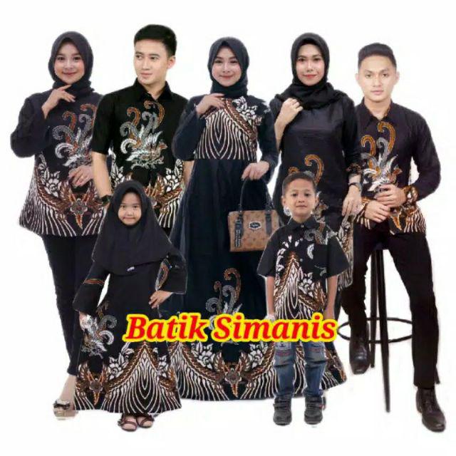 Batik Couple Keluarga Terbaru Sania Ruffle Ori Ndoro Jowi Dnt Motiv Ayam Kate