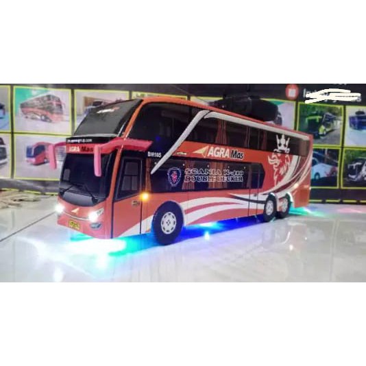 Miniatur Bus AGRAMAS Remot Control
