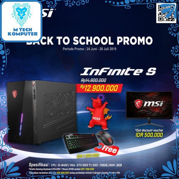 Promo Msi Infinite S Shopee Indonesia