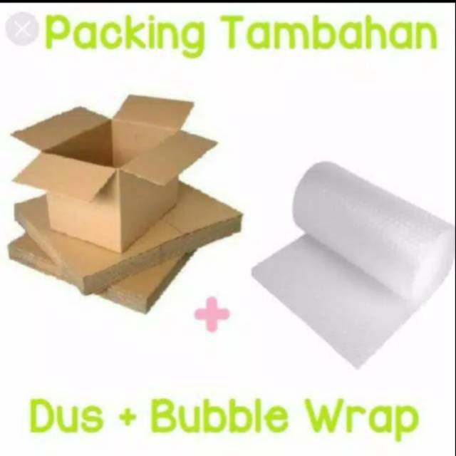

Dus+buble wrap ( ❤️ PACKING TAMBAHAN❤️)
