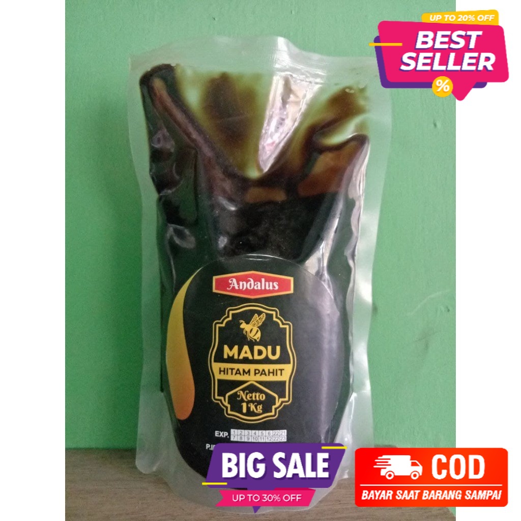 

Madu hitam pahit 1kg reffil andalus ORIGINAL