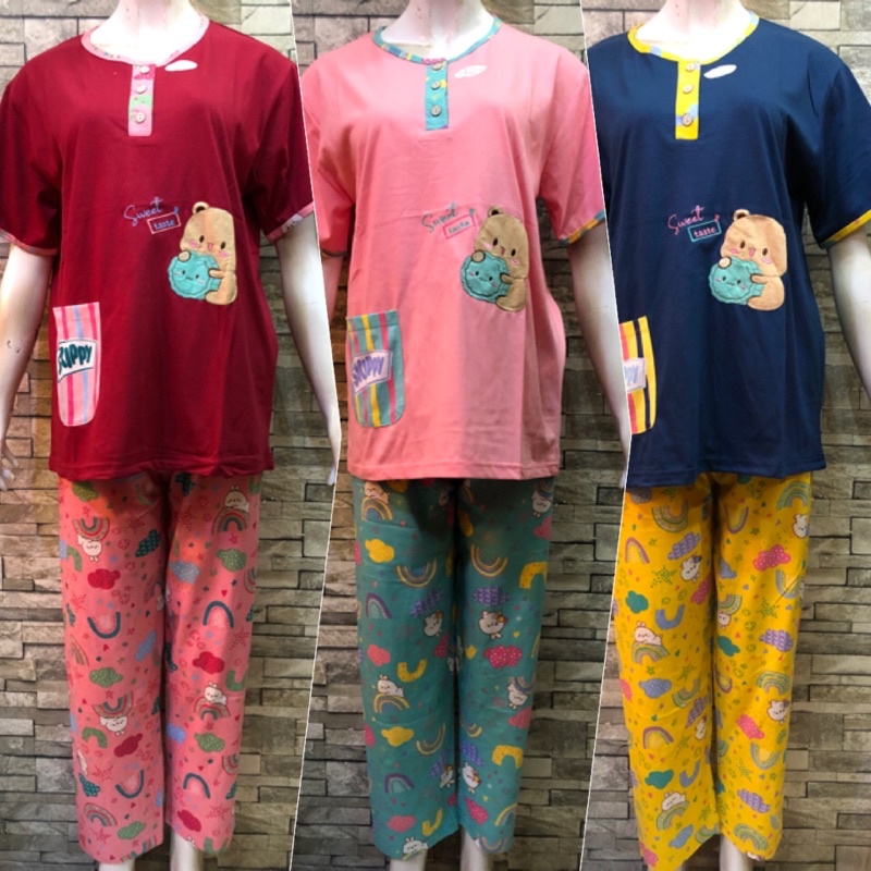 CP FOREVER MAMA SIZE | BAJU TIDUR | PIYAMA | COD-5