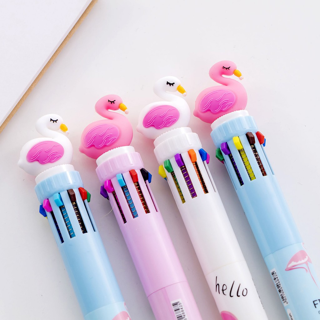 

Pena 10 Tinta Flamingo Pulpen