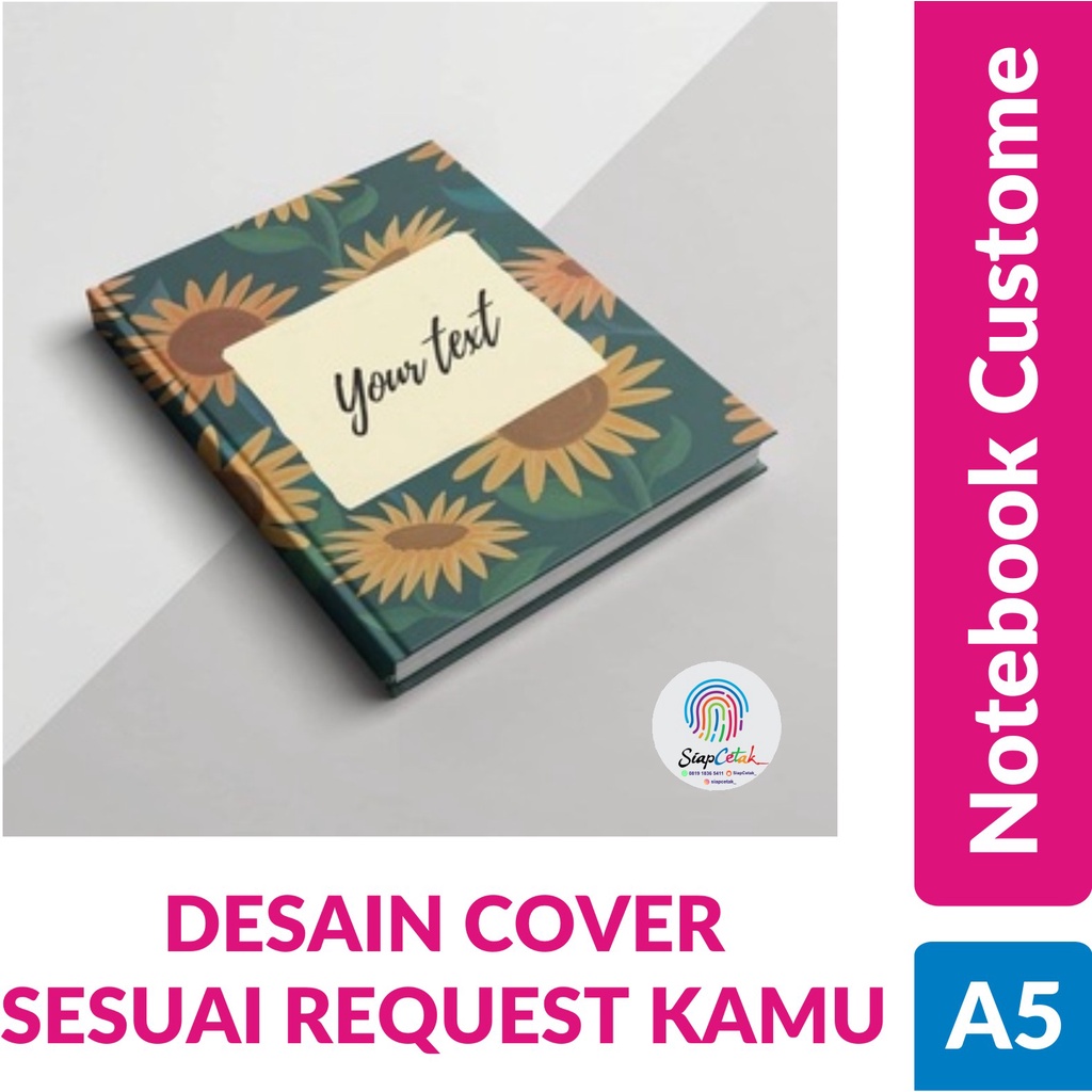 

NOTEBOOK CUSTOME A5 HARDCOVER