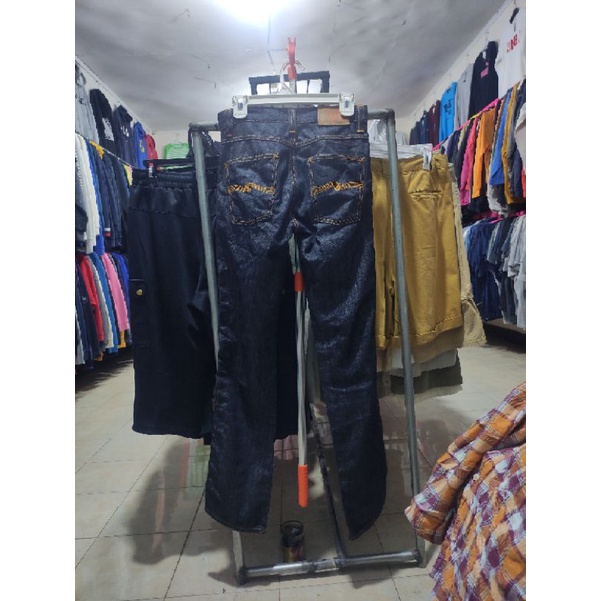 Jeans Nudie Slim Jim Dry Broken Twill Nudie Jeans Second Original