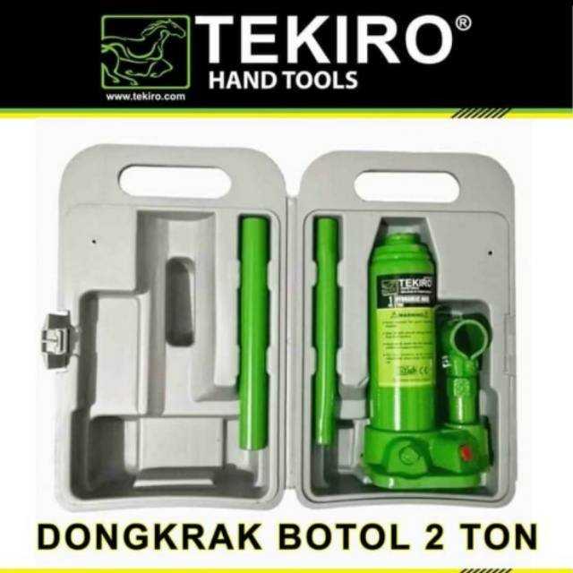 Dongkrak Botol / Dongkrak Mobil Tekiro 2 TON