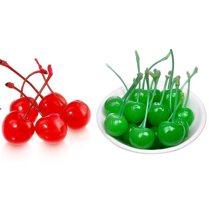 buah ceri cherry tangkai 5 pcs