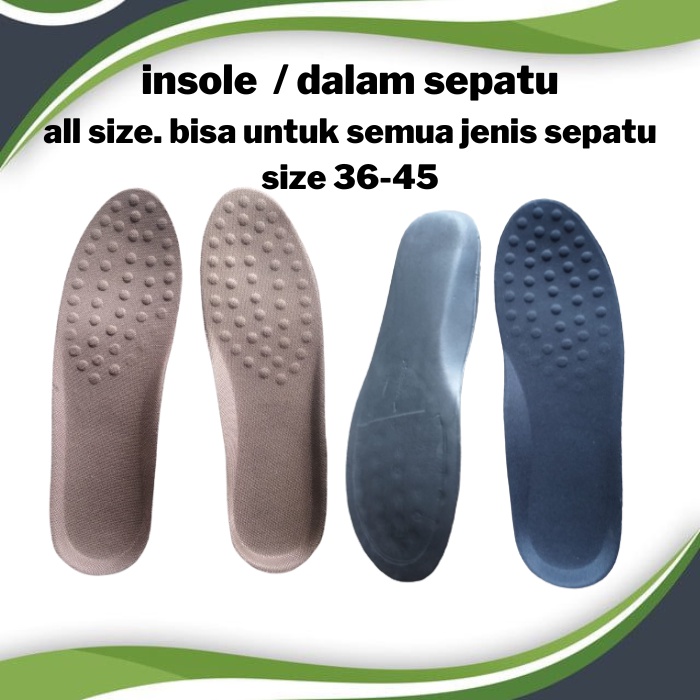 Insole sepatu pria.Insole sepatu wanita.Alas sepatu.