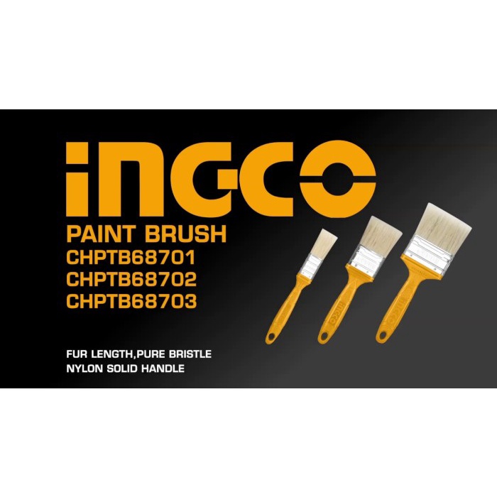 Kuas Cat 3&quot; / Kuas Gagang 3 &quot; / Paint Brush 3 inch INGCO CHPTB68703