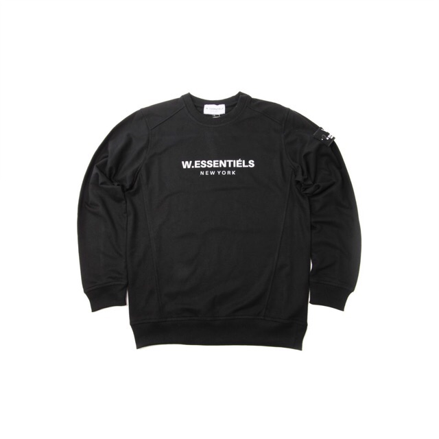 W Essentiels Ajaccio Crewneck Black - 100% ORIGINAL