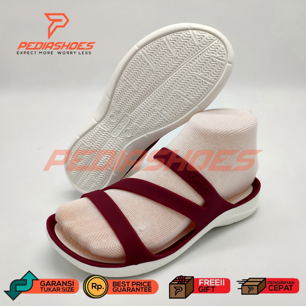 NEW CROCS WANITA SWIFTWATER CROCS ORIGINAL SANDAL WANITA SANDAL CROCS MURAH FASHION WANITA