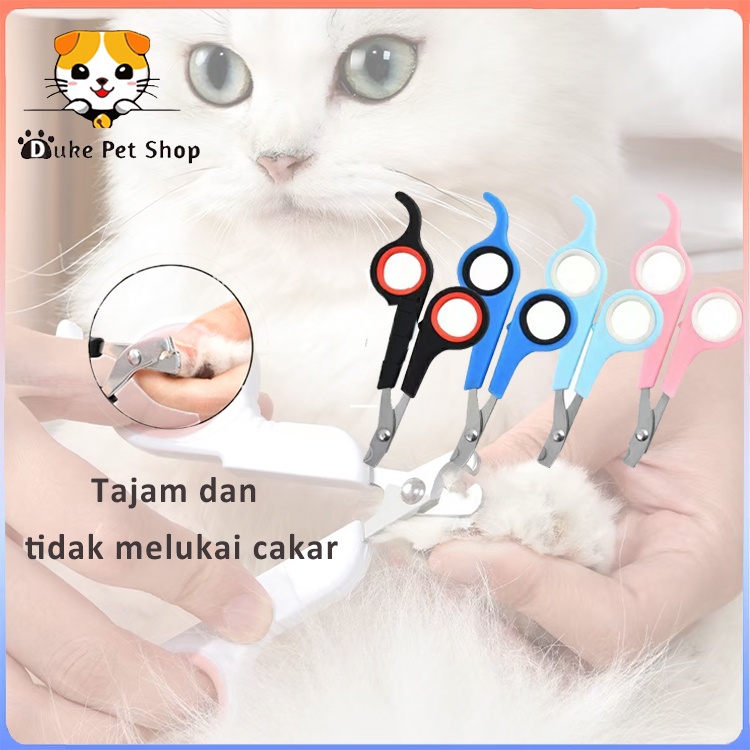 Gunting Kuku Kucing Anjing Gunting Kuku Hewan Peliharaan Stainless Steel Pangkas