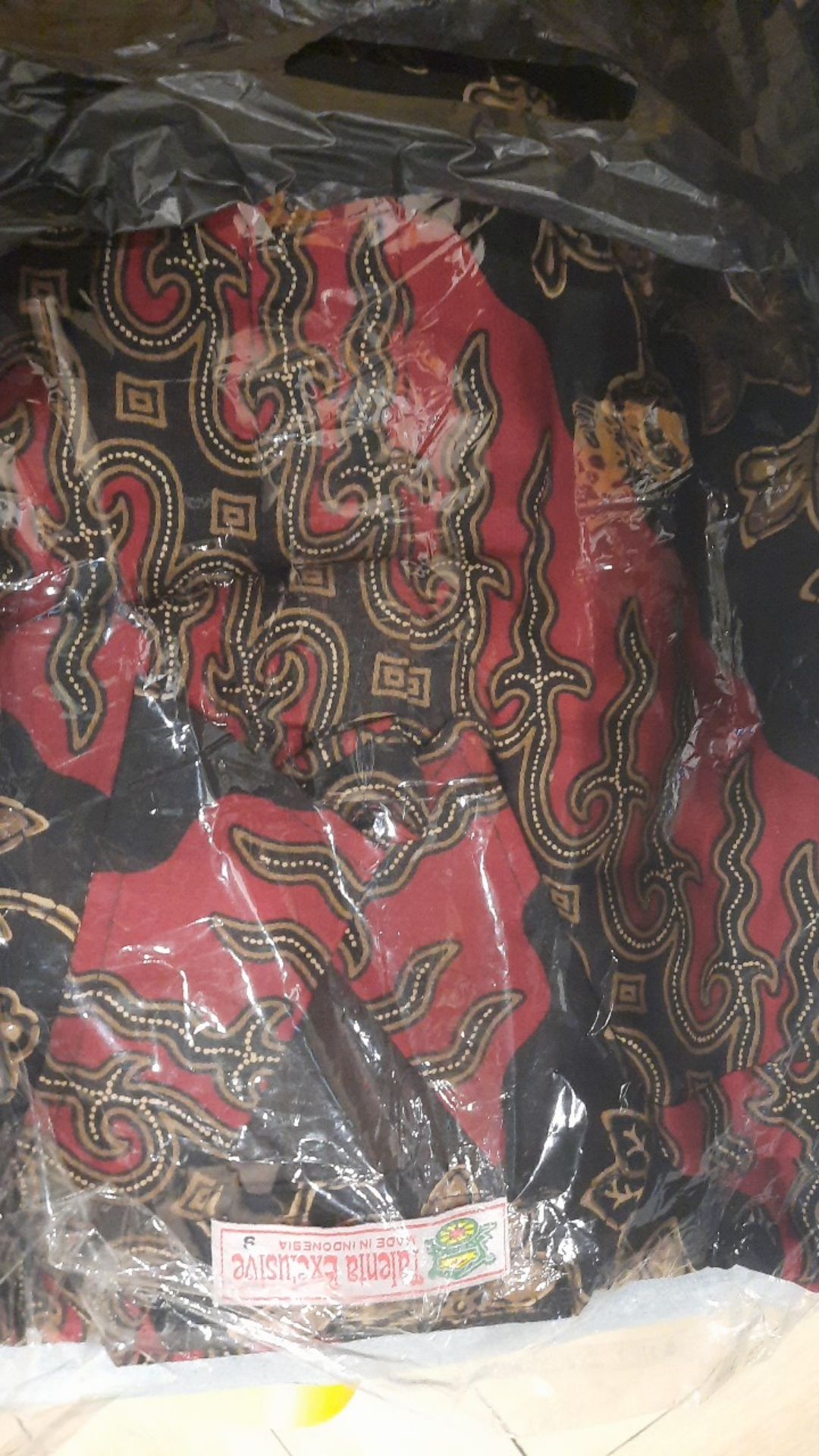 Kemeja Batik Prabu Bahan Katun Baturaden Reguler Fit A579