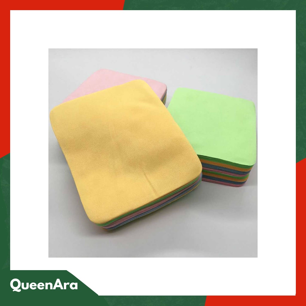 ThickIsland Kain Microfiber Pembersih Kacamata 10PCS - MCR1