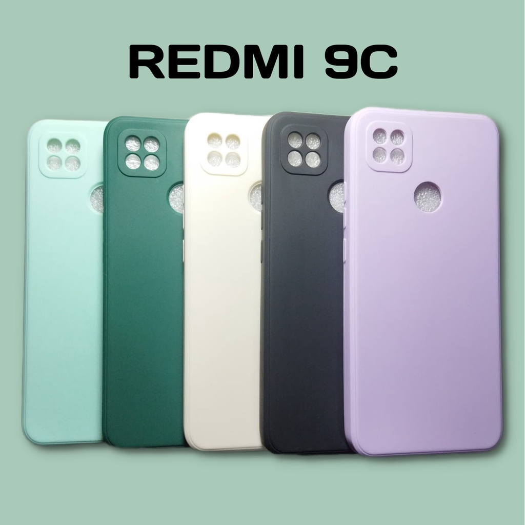 CASE MACARON REDMI 9C | CASE  REDMI  | CASE MACARON | CASE SQUARE EDGE | CASE LUCU | SOFTCASE HANDPH