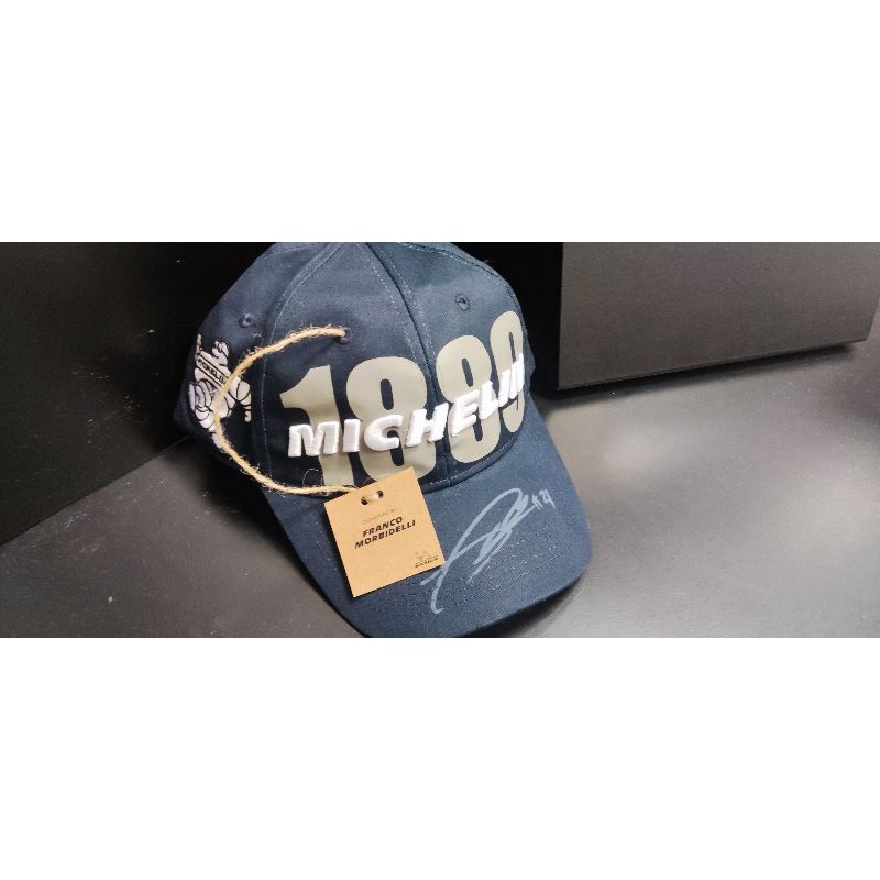 Koleksi MotoGP Topi tanda tangan Asli Franco Morbidell MotoGP no 21  Souvenir hadiah original MotogpGP Mandalika MotoGP