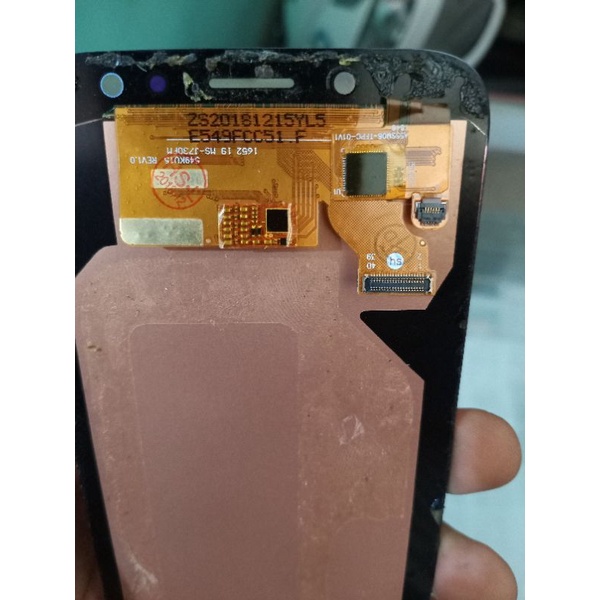 Lcd Samsung J7 Pro (J730) copotan OEM minus touchscreen