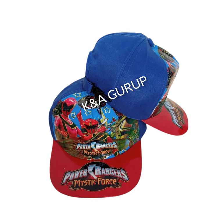 topi anak karakter robot POWE RANGERS,TRANSFORMERS, TOBOT,/Topi anak terbaru Bisa (COD)