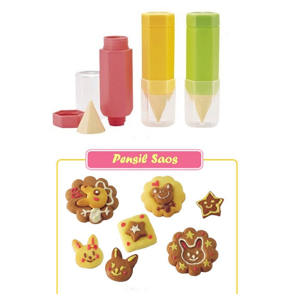 

Promo Pensil Saos Dapat diisi saos atau coklat untuk menggambar makanan Murah