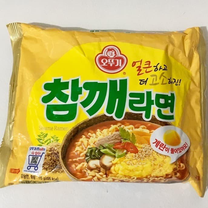 

impor-mie- ottogi sesame ramen korea 115gr / otogi mie wijen mi korea -mie-impor.