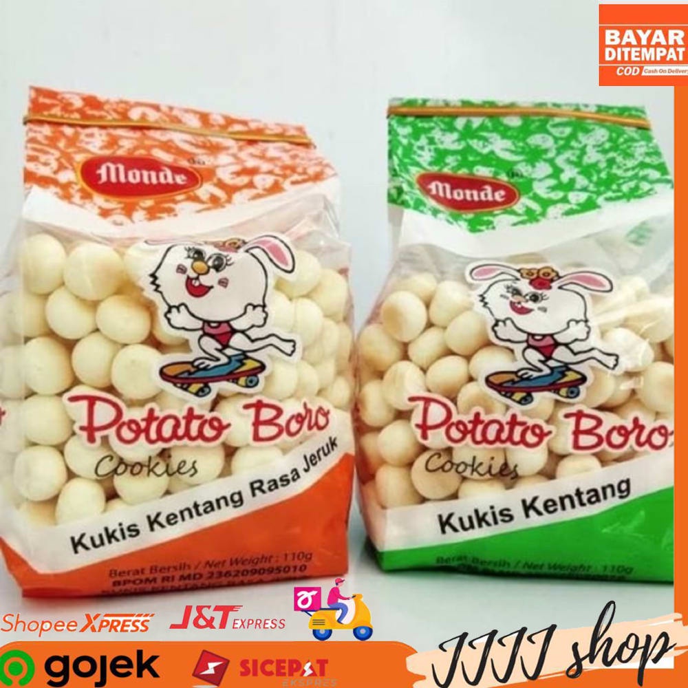 

Monde Potato Boro Cookies Biskuit Snack Cemilan