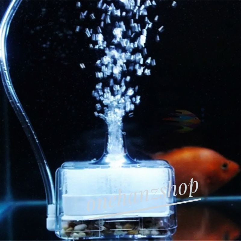 Alat air Powered Filter Aquarium Akuarium Bulat dan Kotak Import