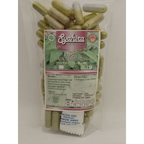 

KAPSUL DAUN TEMPUYUNG ISI 100