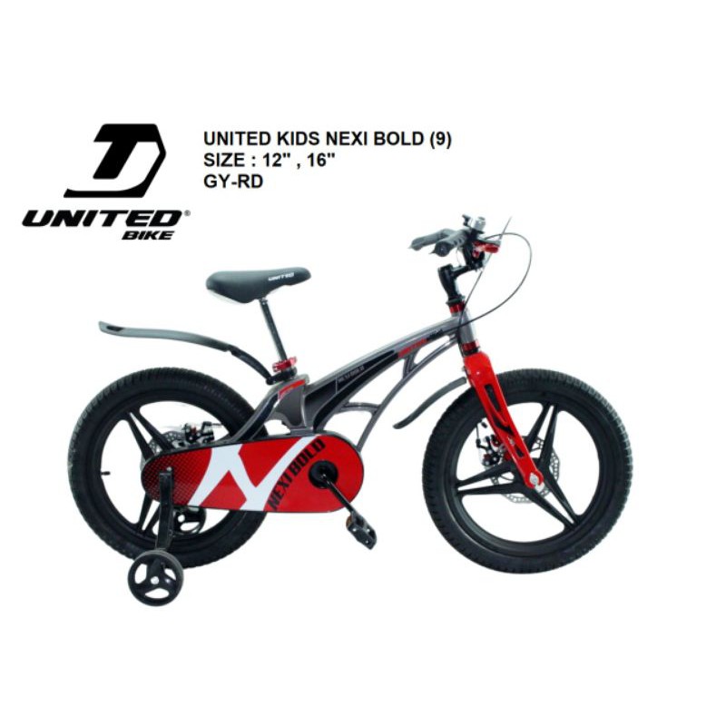Sepeda Bmx 16 inch Nexi Bolt United
