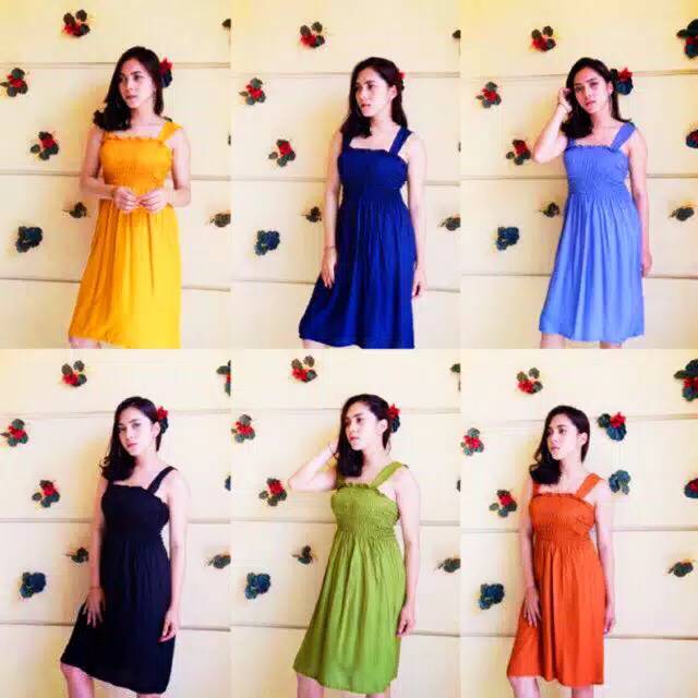 Dress Kerut Pendek Bali