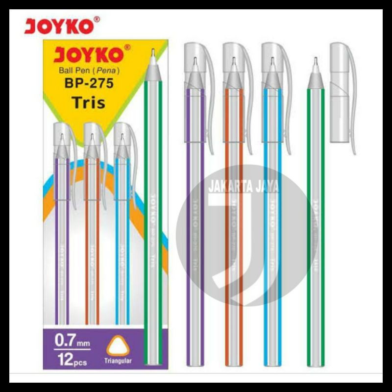 

Pulpen Joyko BP-275 Tris 0.7 mm