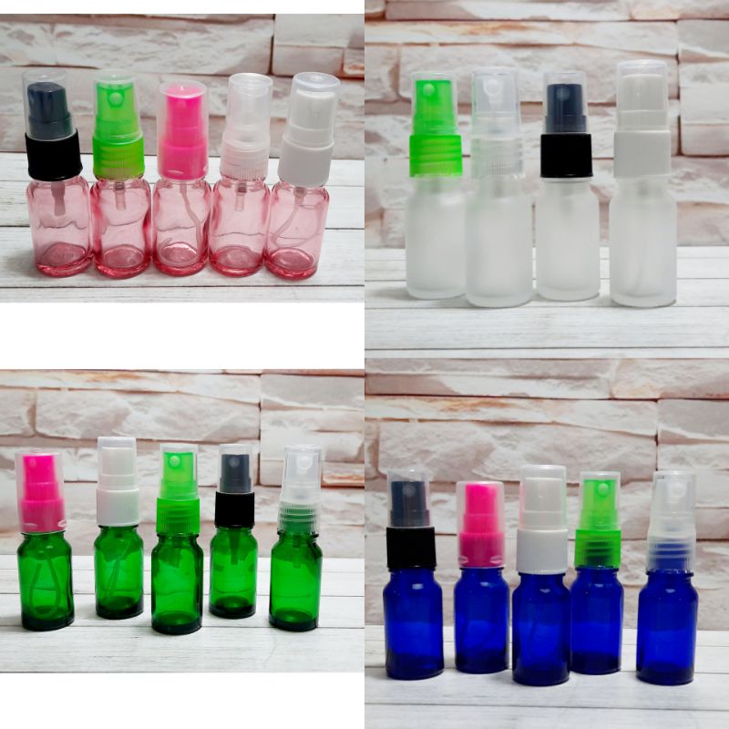 Botol Spray 10ml Botol Spray Kaca 10ml Tebal Botol Kosmetik Import
